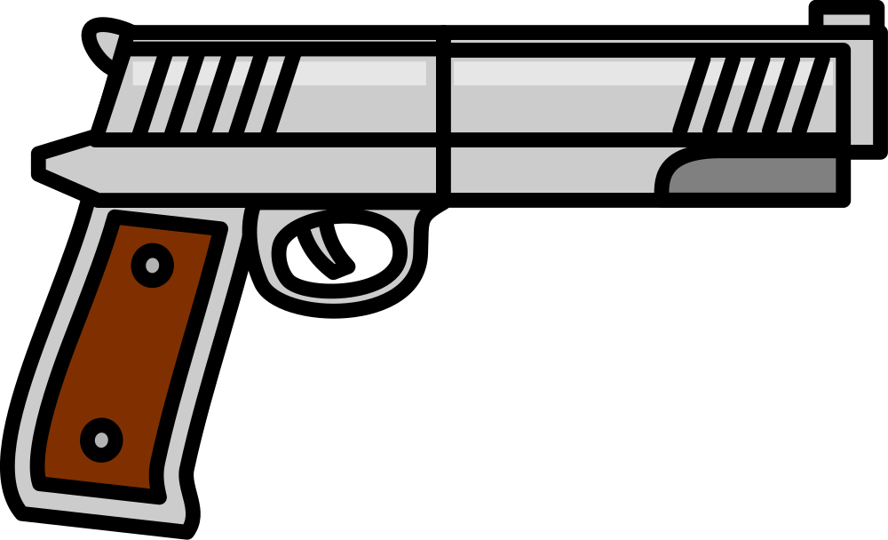 OnlineLabels Clip Art - Gun 15